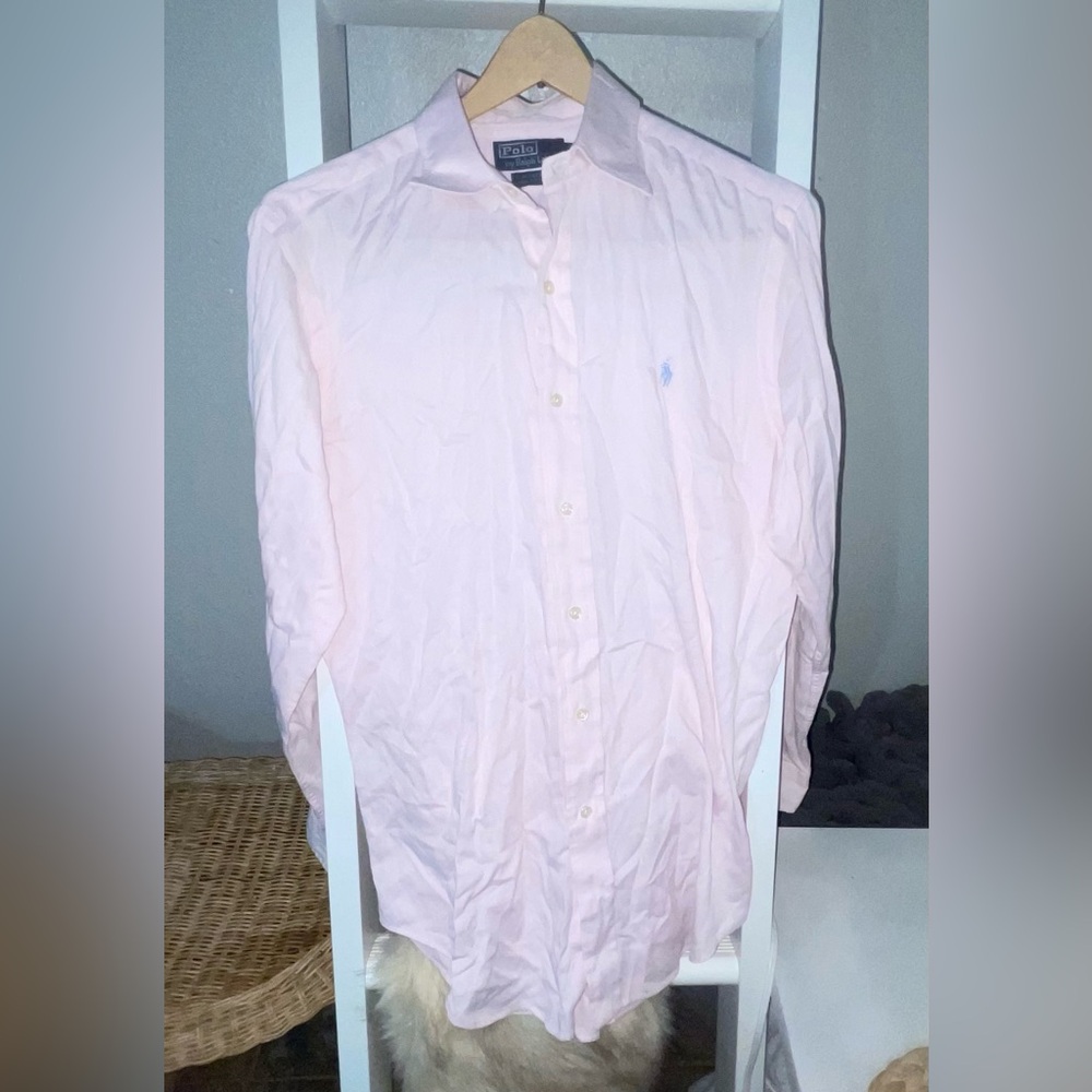 Polo Ralph Lauren Andrew Oxford Shirt – Light Pink (15 ½ - 33)
